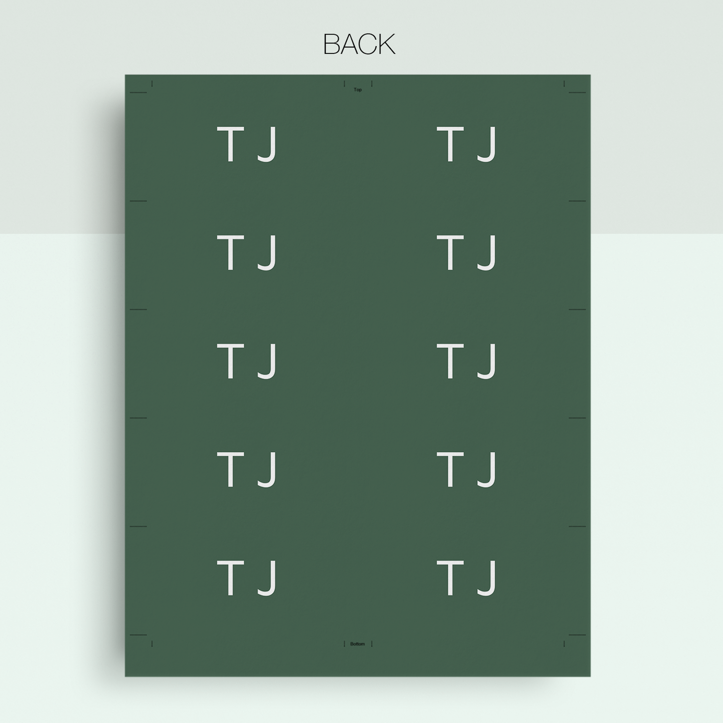 Tara Jefferson | Google Docs Professional Business Cards Template - MioDocs